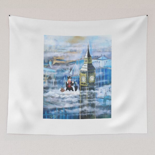 Item preview, Mary Poppins in the clouds designed and sold by GORDON BRUCE ART.