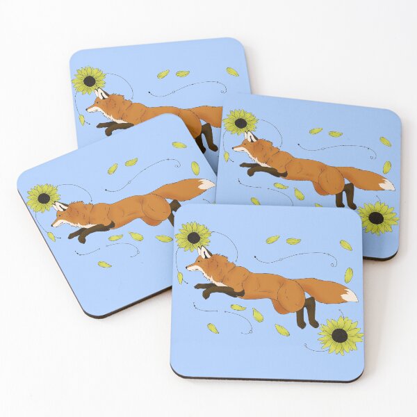 Item preview, Sunflower Fox designed and sold by Cynthiaetal.