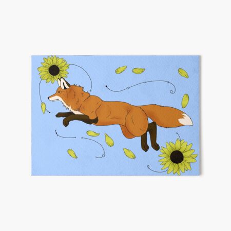 Item preview, Sunflower Fox designed and sold by Cynthiaetal.