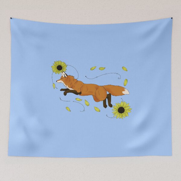Item preview, Sunflower Fox designed and sold by Cynthiaetal.