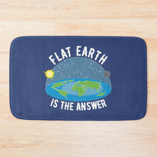 Item preview, Flat Earth is the Answer - Flat Earth Society Funny Secret  designed and sold by alenaz.