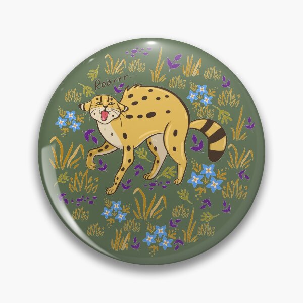Item preview, Wild Serval in the Savannah designed and sold by burbura.