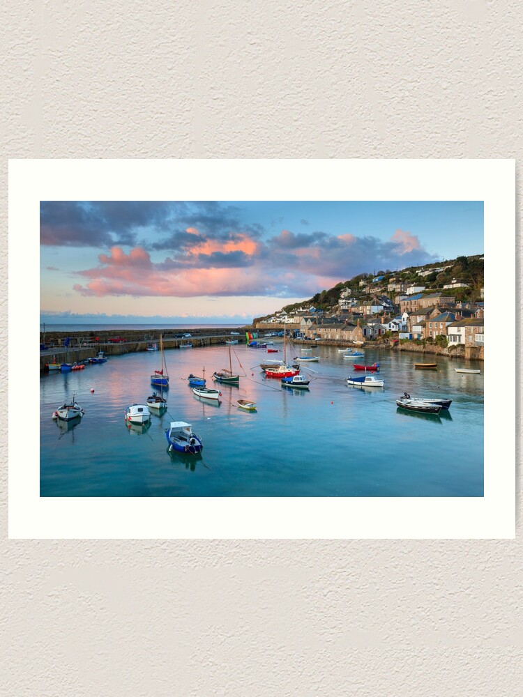 Thumbnail 1 von 3, Kunstdruck, Mousehole at Sunrise designt und verkauft von bitm2007.