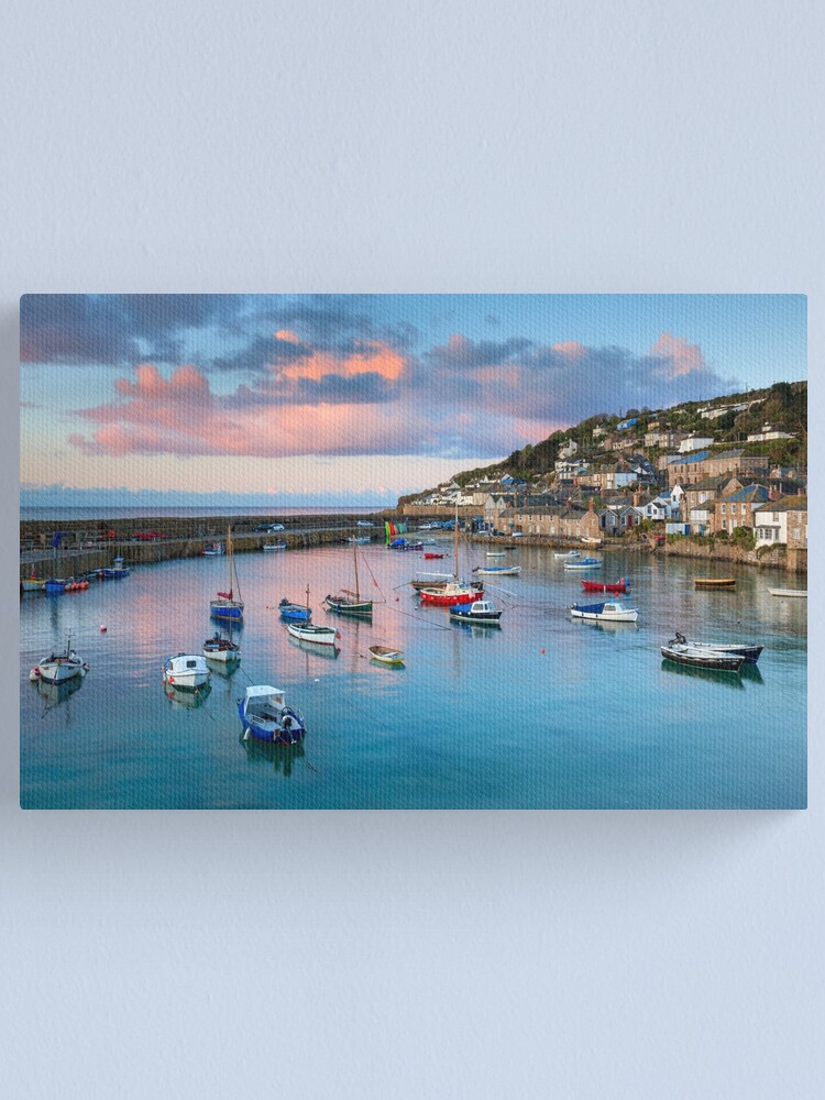 Thumbnail 1 von 3, Leinwanddruck, Mousehole at Sunrise designt und verkauft von bitm2007.