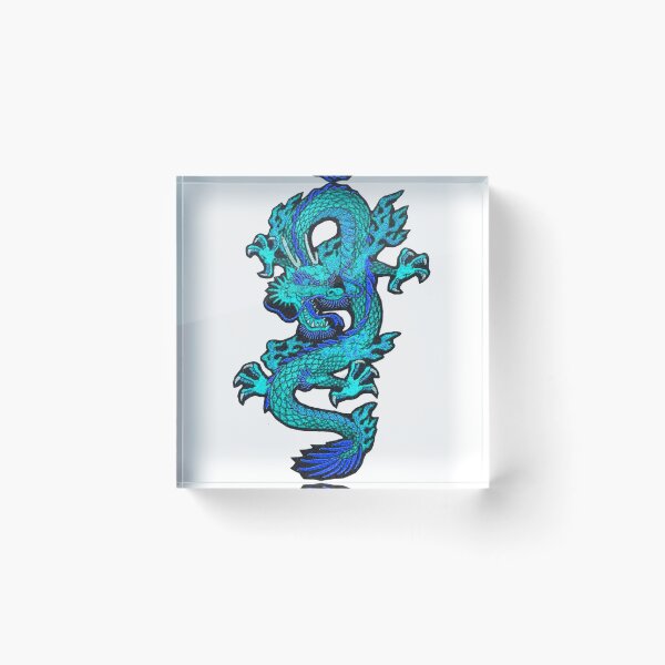 Item preview, BLUE DRAGON designed and sold by Sonia Jones Art.