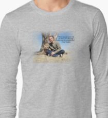 Paul Walker Inspiring Quotes Long Sleeve T-Shirt