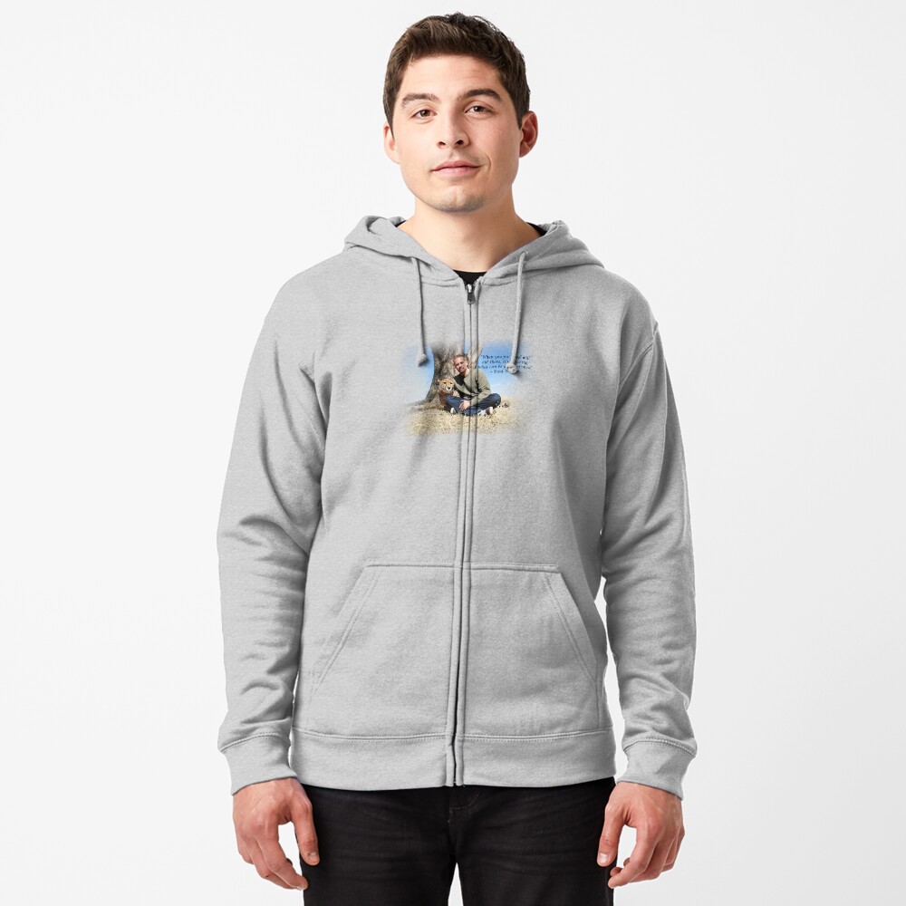 "Paul Walker Inspiring Quotes" Zipped Hoodie by StuffWomenWant Redbubble