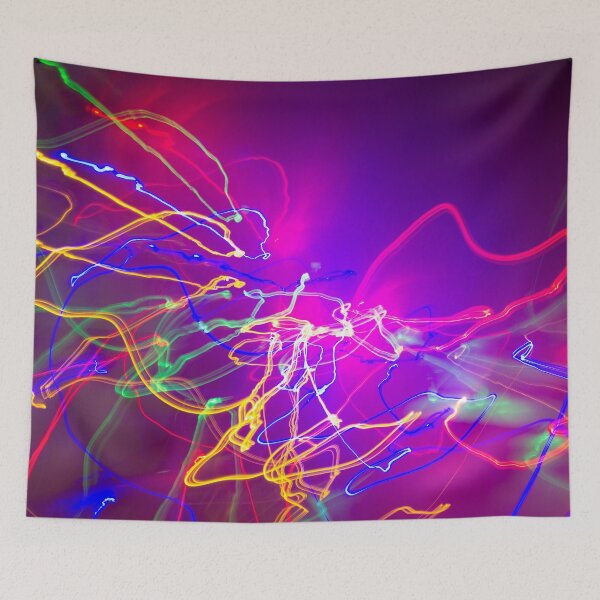 Item preview, Electric Love purple is the future designed and sold by FOLK ART FUSION by heidiannemorris.