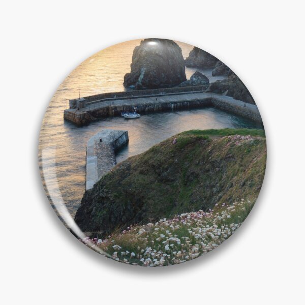 Item preview, Spring Flowers at Sunset (Mullion Cove) designed and sold by bitm2007.