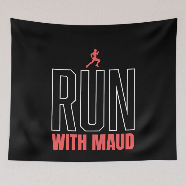 Item preview, I Run With Maud Justice for Ahmaud Arbery designed and sold by Combistudios.