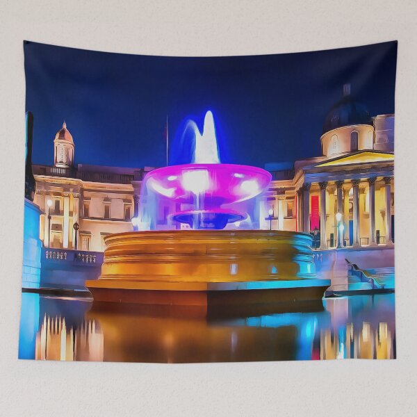 Item preview, Trafalgar Square (Painting) designed and sold by cmphotographs.