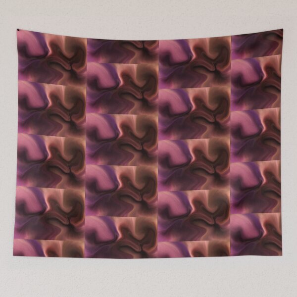 Item preview, Smoke in mauves and oranges designed and sold by catapat60.