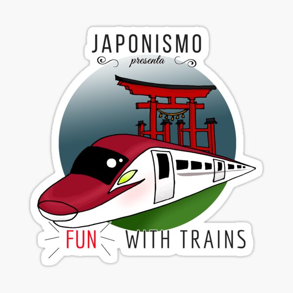 FunWithTrains: E6 - El regalo perfecto para aficionados a los trenes! Pegatina