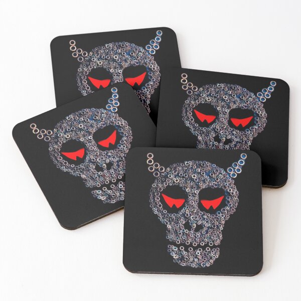 Item preview, Evil Skull Monster - Funny Spooky Metal Gothic Halloween Skull Gift designed and sold by r-silver.