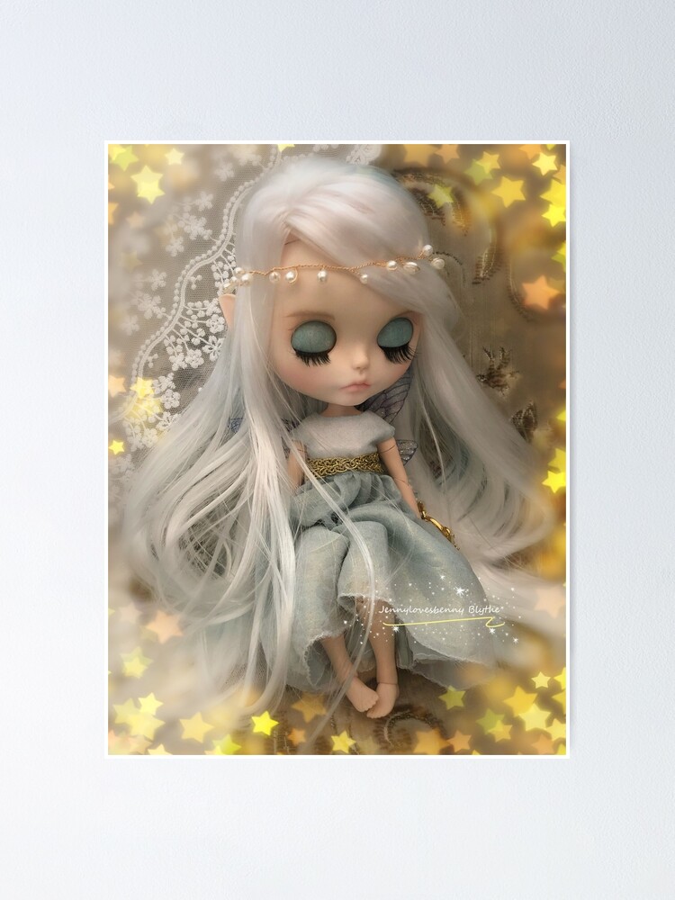 Ellaeddyf Elfin Blythe Doll Poster for Sale by jennylovesbenny