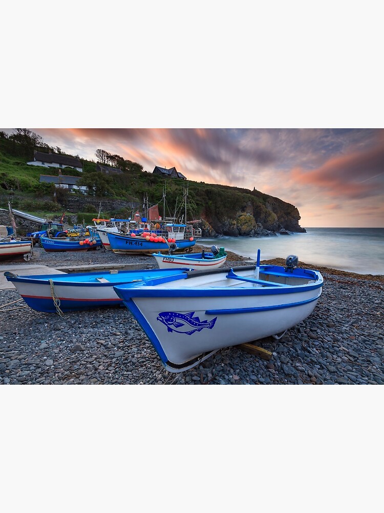 Boats at Sunrise (Cadgwith) by bitm2007