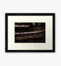 Bumper Car Framed Print