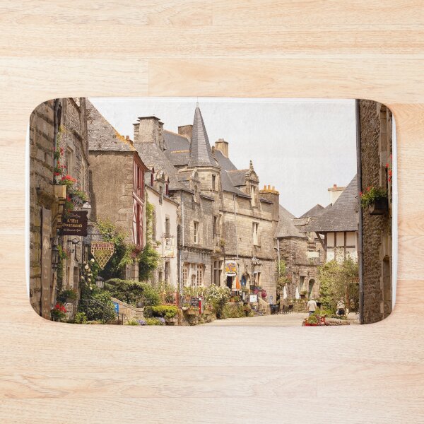 Item preview, Main Street in the Village of Rochefort en Terre - Brittany France designed and sold by Buckwhite.
