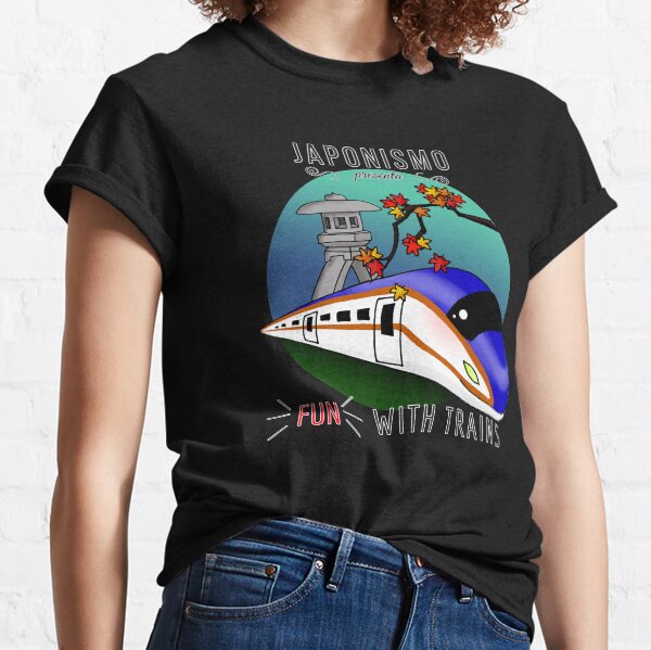 FunWithTrains: E7 - El regalo perfecto para aficionados a los trenes! Camiseta clásica