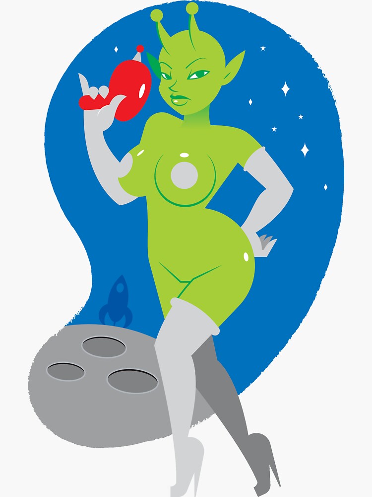 Alien Girl by penandkink