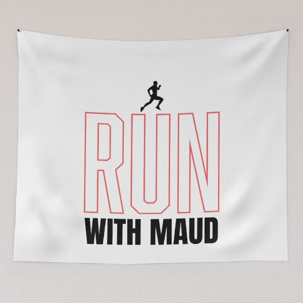 Item preview, I Run With Maud Justice for Ahmaud Arbery designed and sold by Combistudios.