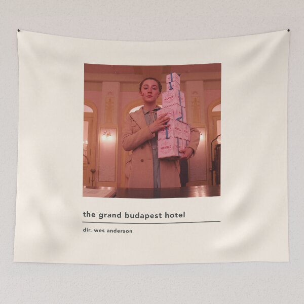 Item preview, minimalist the grand budapest hotel movie poster designed and sold by ☆ .*｡･.