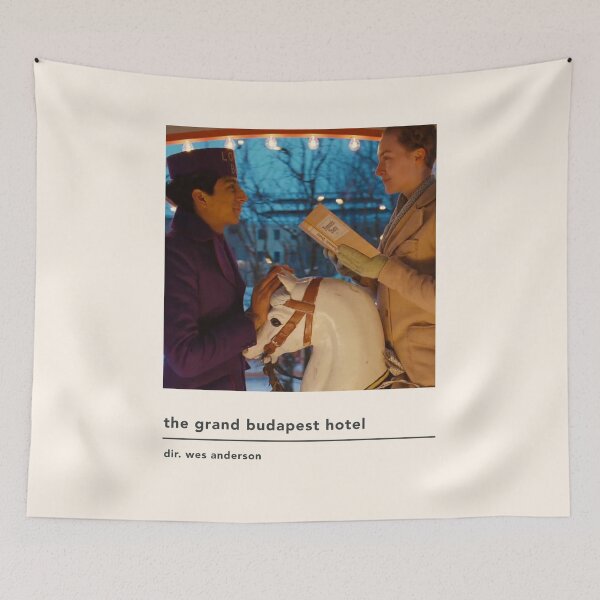 Item preview, minimalist the grand budapest hotel movie poster designed and sold by ☆ .*｡･.