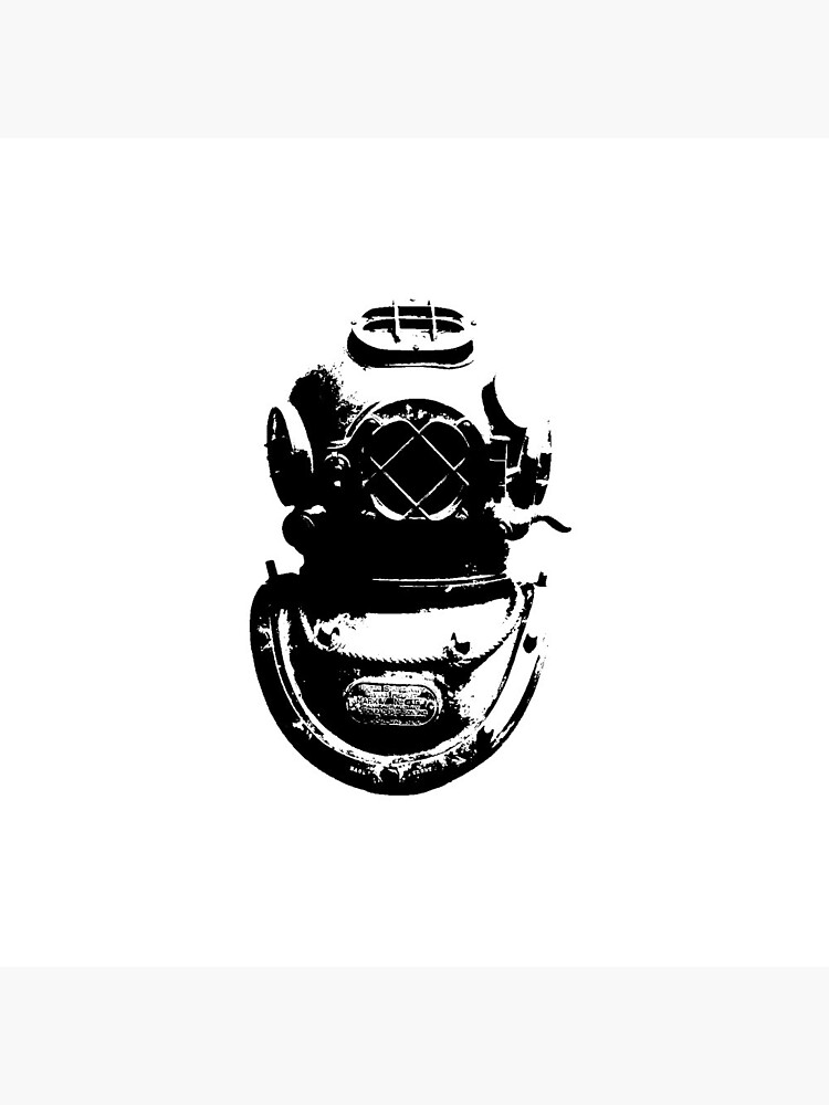 "Diving helmet" Pin for Sale by rcarts Redbubble