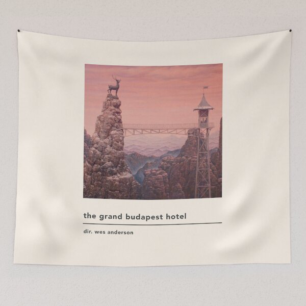 Item preview, minimalist the grand budapest hotel movie poster designed and sold by ☆ .*｡･.