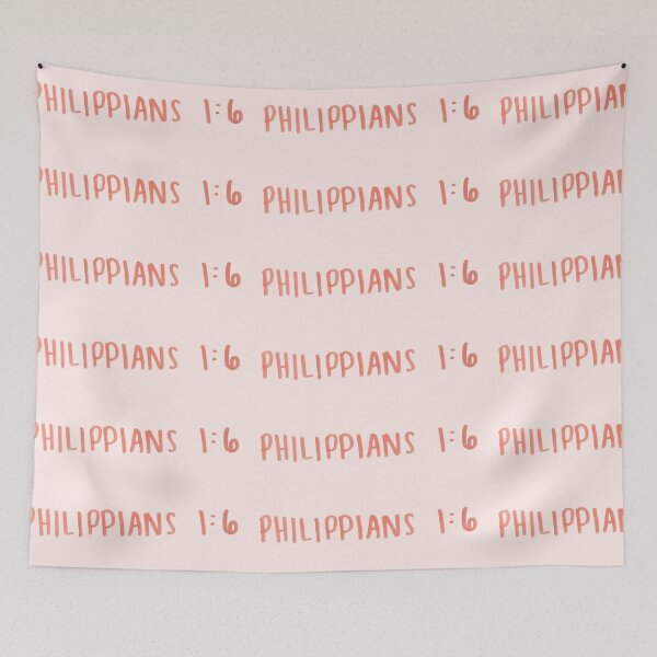 Item preview, Philippians 1:6 designed and sold by erinjolene.