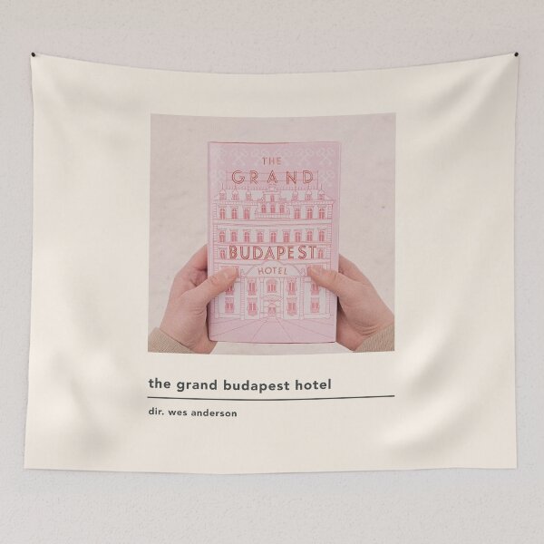 Item preview, minimalist the grand budapest hotel movie poster designed and sold by ☆ .*｡･.