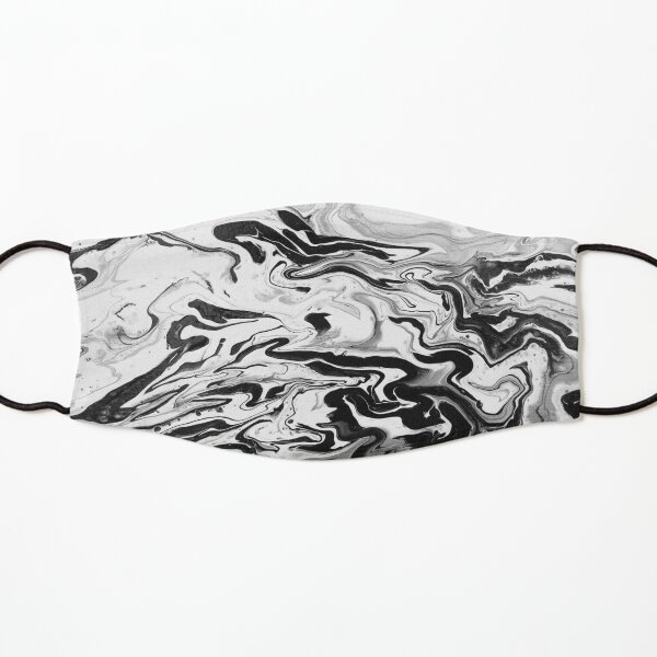Black, White and Silver Kids Mask
