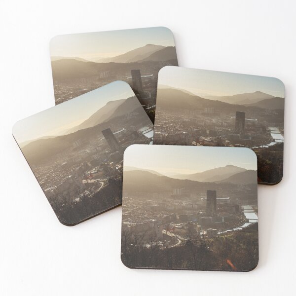 Item preview, Bilbao at sunset designed and sold by MarioGuti.