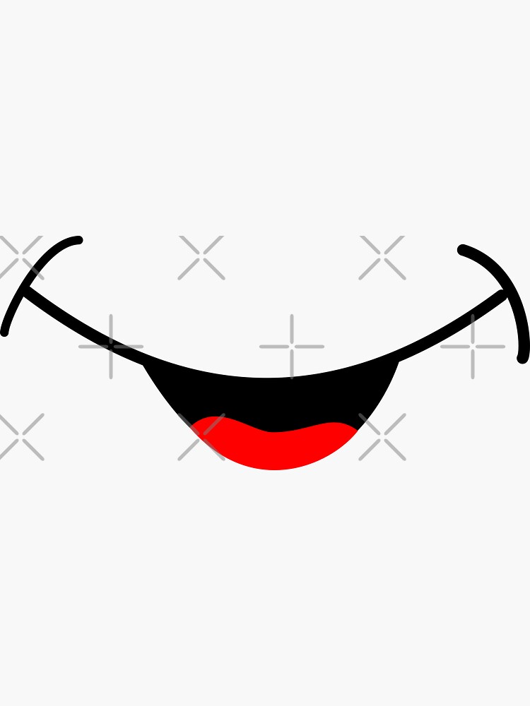 "Cartoon mouth" Sticker for Sale by Robyn18 Redbubble