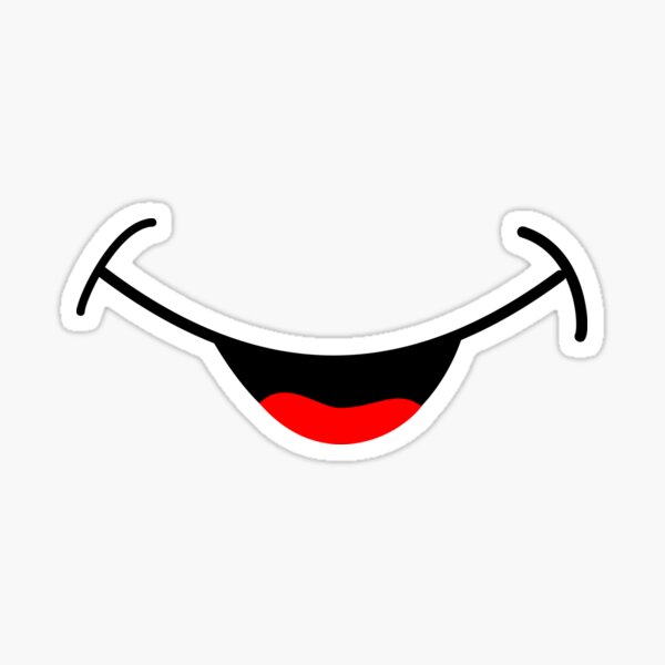 "Cartoon mouth" Sticker for Sale by Robyn18 Redbubble