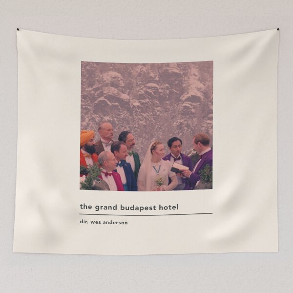 Item preview, minimalist the grand budapest hotel movie poster designed and sold by ☆ .*｡･.