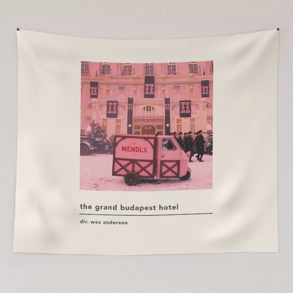 Item preview, minimalist the grand budapest hotel movie poster designed and sold by ☆ .*｡･.