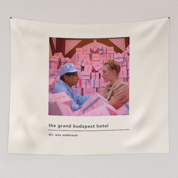 Item preview, minimalist the grand budapest hotel movie poster designed and sold by ☆ .*｡･.