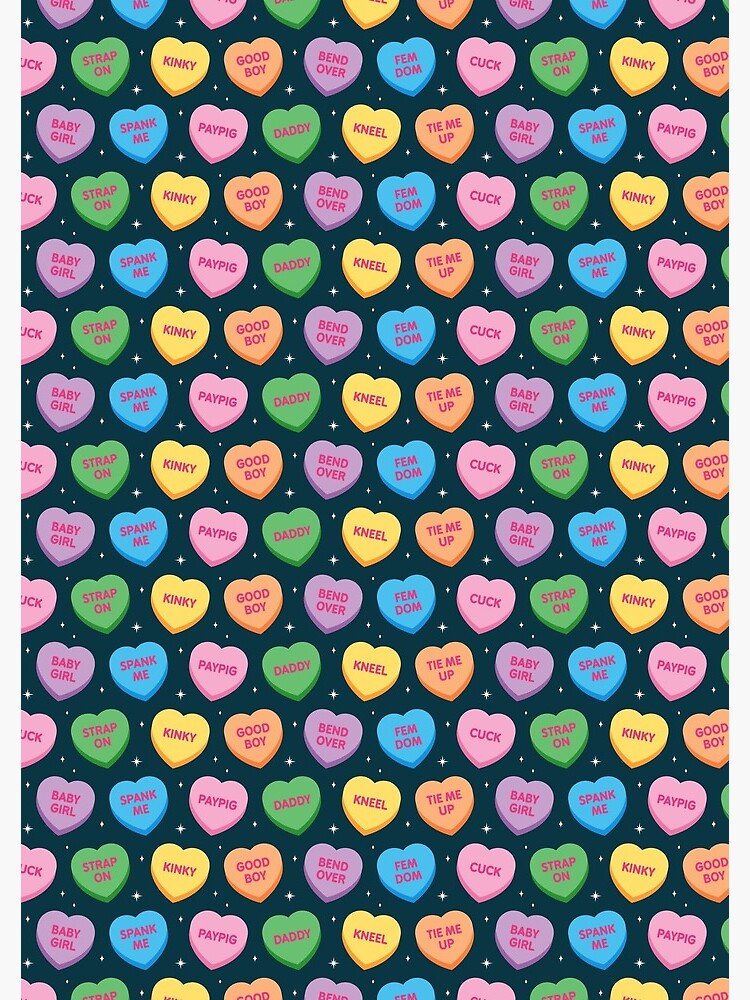 Kinky Candy Hearts by penandkink