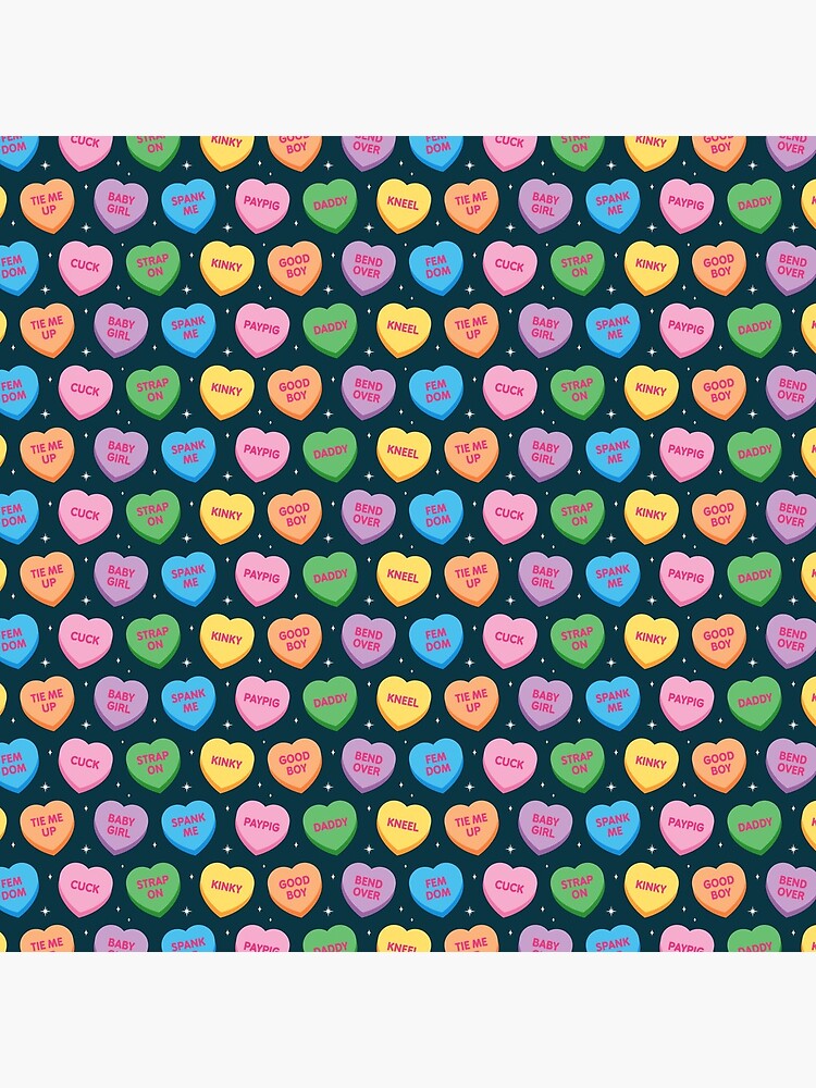 Kinky Candy Hearts by penandkink