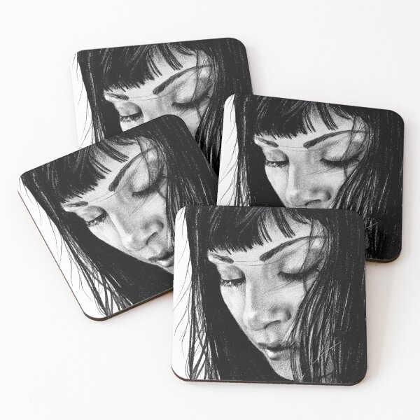 Item preview, drawing of Najwa Nimri designed and sold by carlomgiorgia.