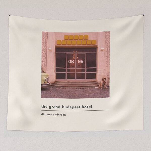 Item preview, minimalist the grand budapest hotel movie poster designed and sold by ☆ .*｡･.