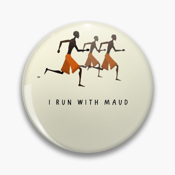Item preview, I Run With Maud Justice for Ahmaud Arbery designed and sold by Combistudios.