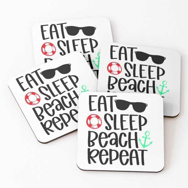 Item preview, Eat Sleep Beach Repeat designed and sold by Tatus Brinal.