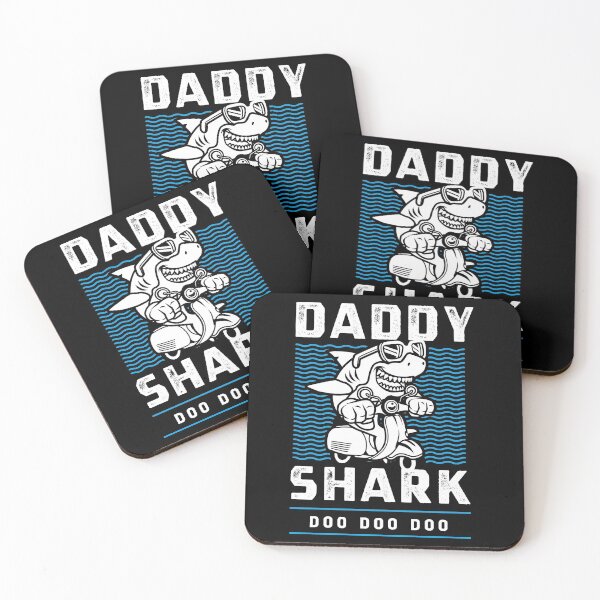 Item preview, Man Daddy Shark Gift Father’s Day funny Dad designed and sold by DiogoCalheiros.