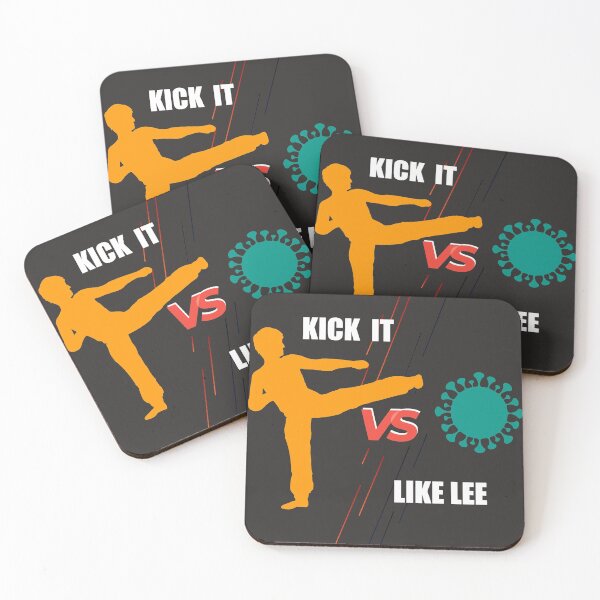 Item preview, Kick it like Lee Corona virus designed and sold by blikonie.
