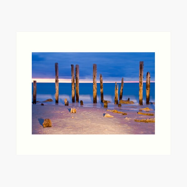 Item preview, Remnants of Willunga Jetty designed and sold by Isabella Teng.
