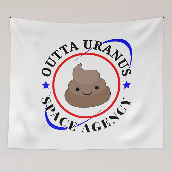 Item preview, Outta Uranus Space Agency Logo designed and sold by Almdrs.