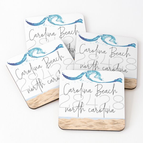 Item preview, Carolina Beach, North Carolina, Beach, ocean, waves designed and sold by CleverlyInspired.