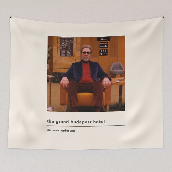 Item preview, minimalist the grand budapest hotel movie poster designed and sold by ☆ .*｡･.